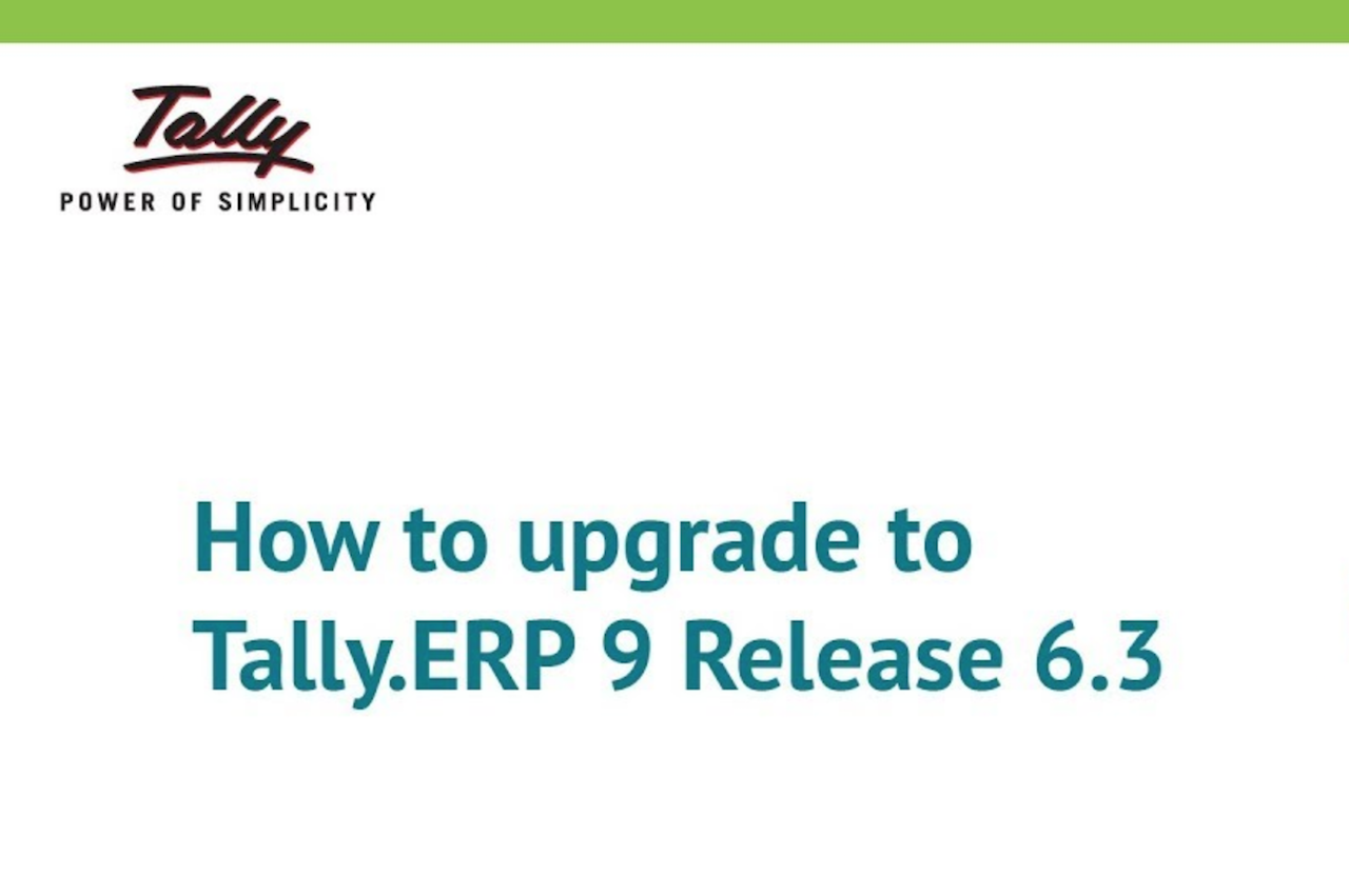 Photo of Tally Announces new Tally.ERP 9 Release 6.4